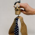 Bob, marionnette totem en carton, Bob le Héros Marionnette : Julien Cordier