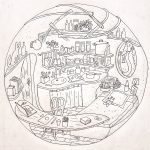 Illustration : Julien Cordier - Bulle-terre, bamboo design
