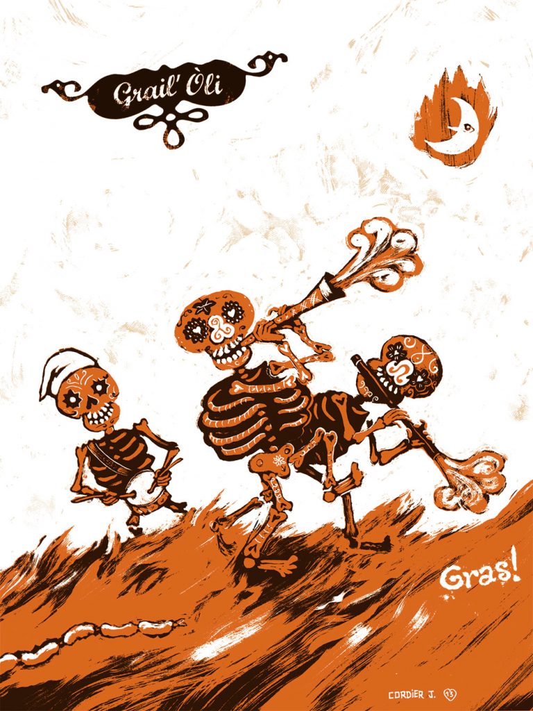 Graïl Oli. Illustration : Julien Cordier