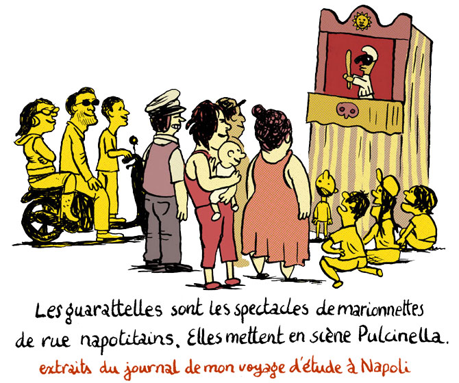 Les Guarattelles - illustrations : Julien Cordier