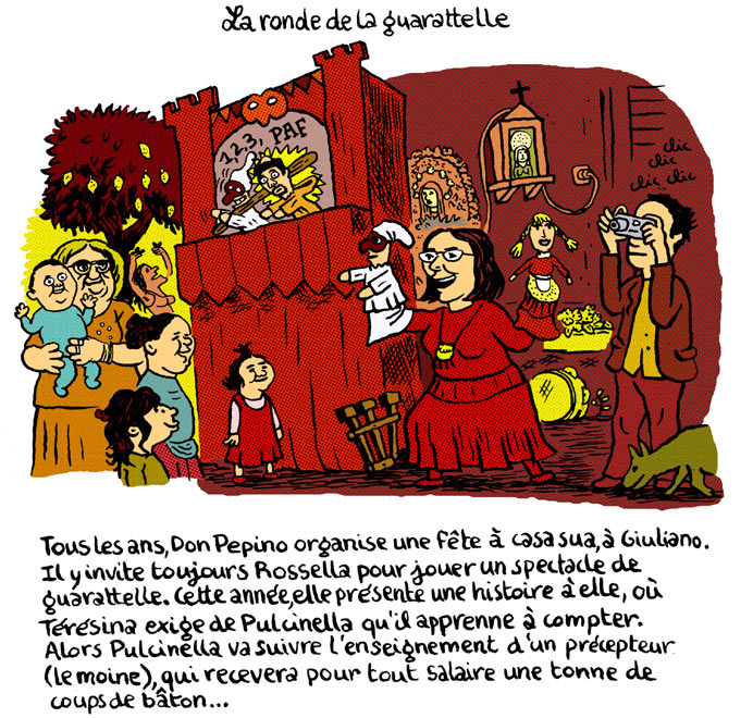 Les Guarattelles - illustrations : Julien Cordier