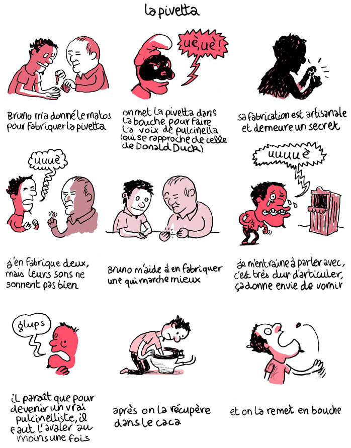 Les Guarattelles - illustrations : Julien Cordier