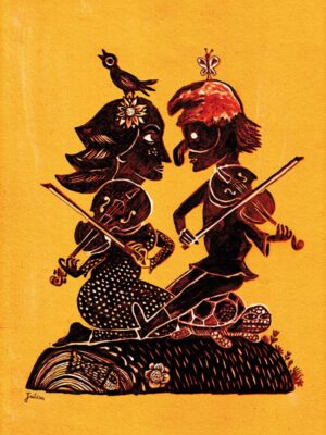polichinelle-et-la-sibylle-2017 Le chant des sibylles, illustration,Julien cordier